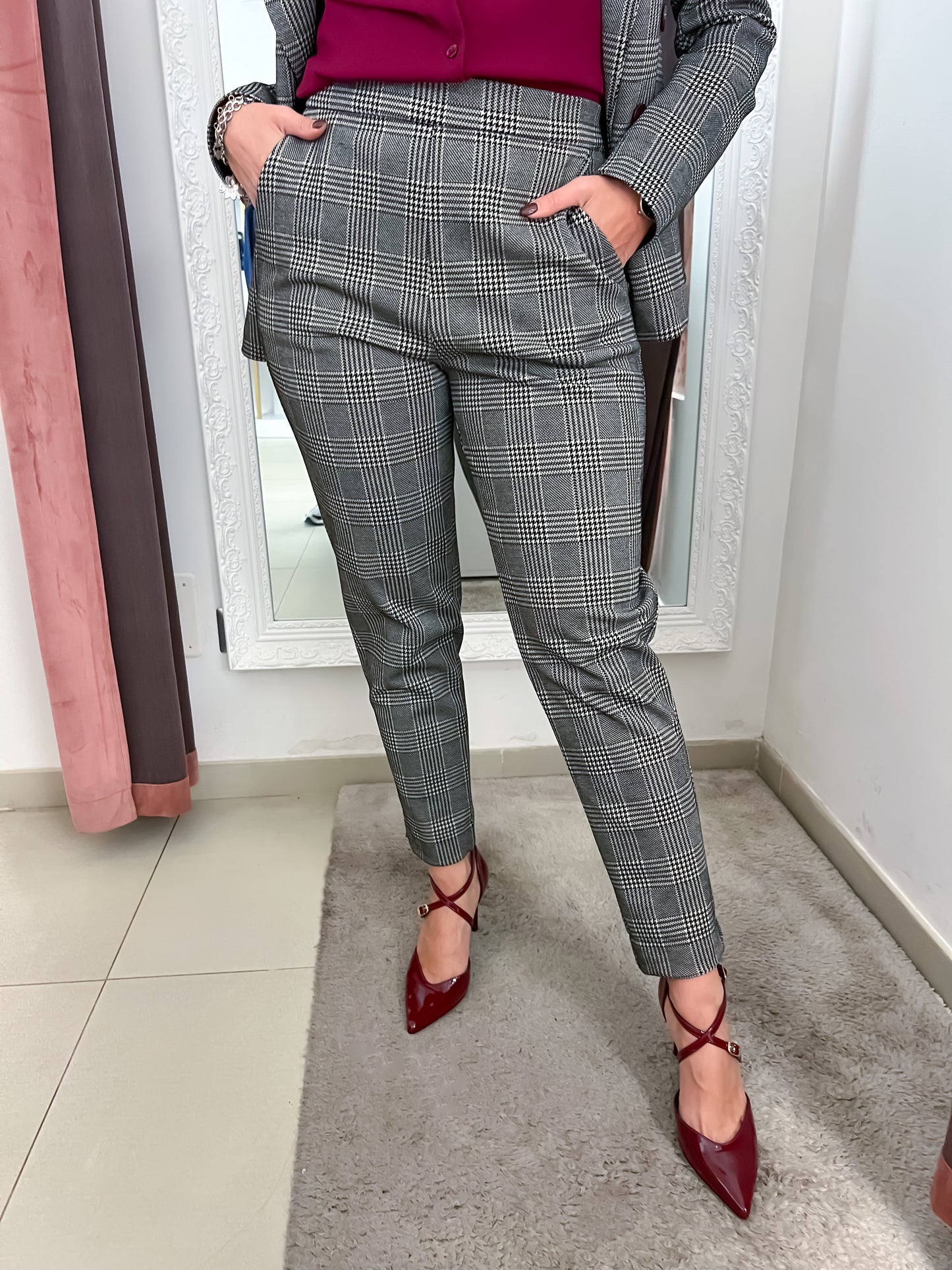 Pantalone pied de poule