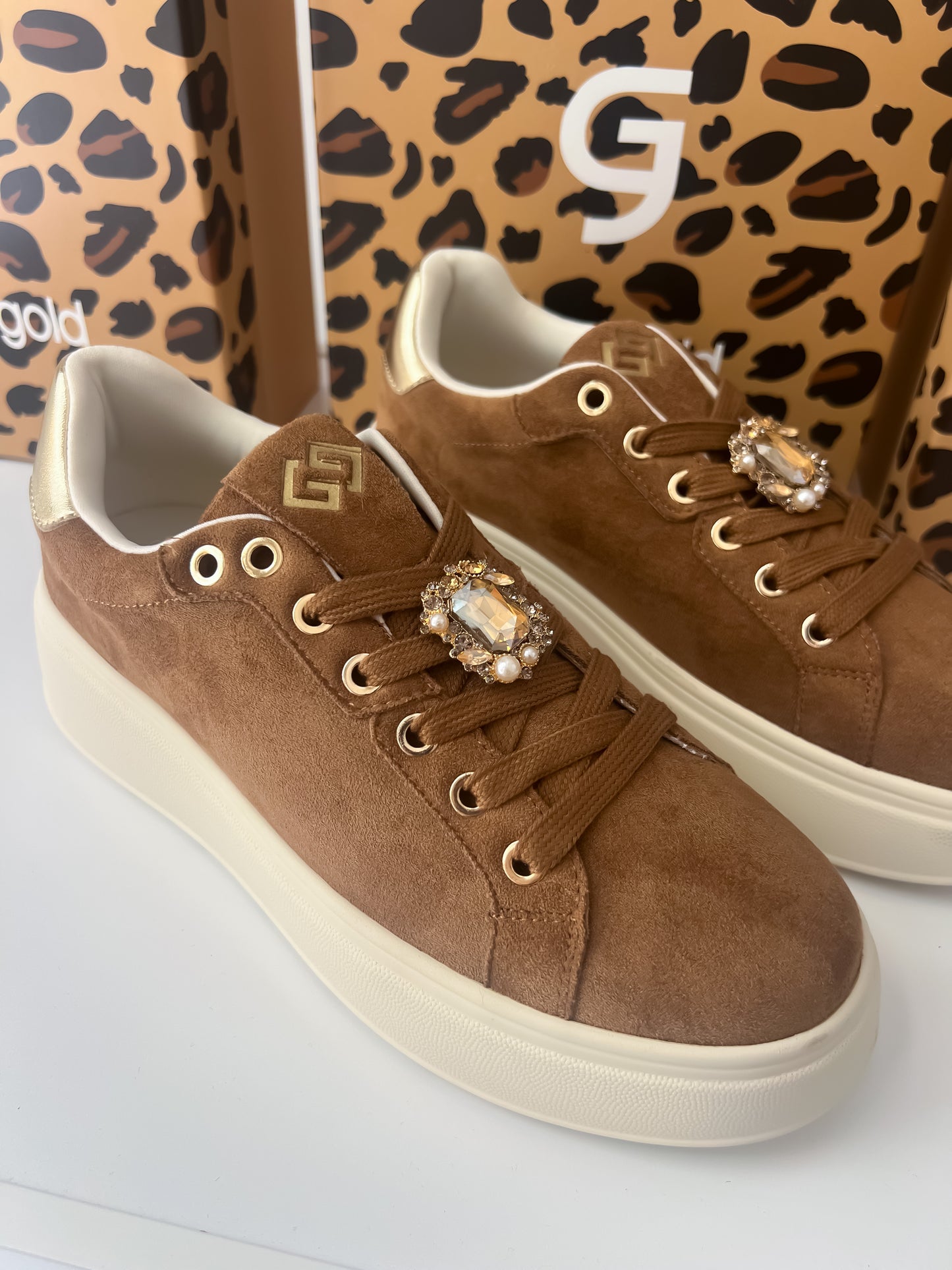 Sneakers camoscio