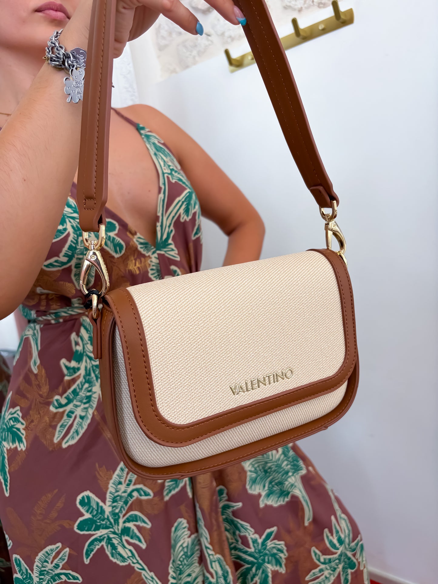 Borsetta canvas VALENTINO