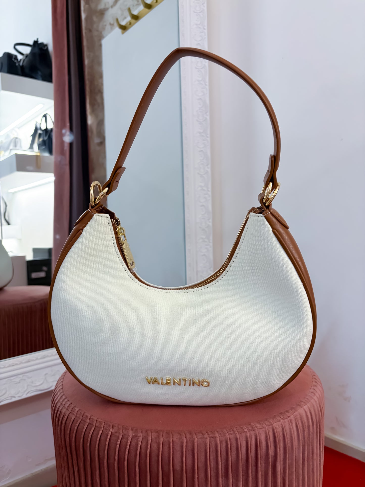 Bandoliera canvas VALENTINO