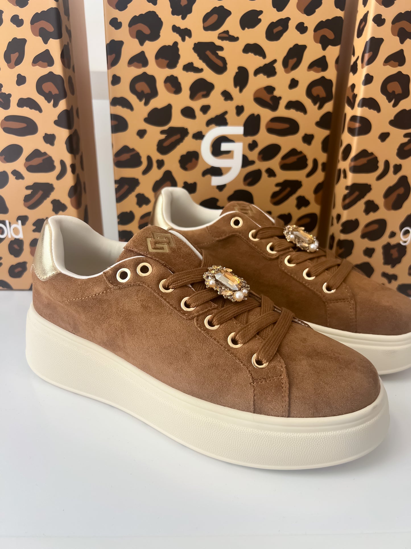 Sneakers camoscio