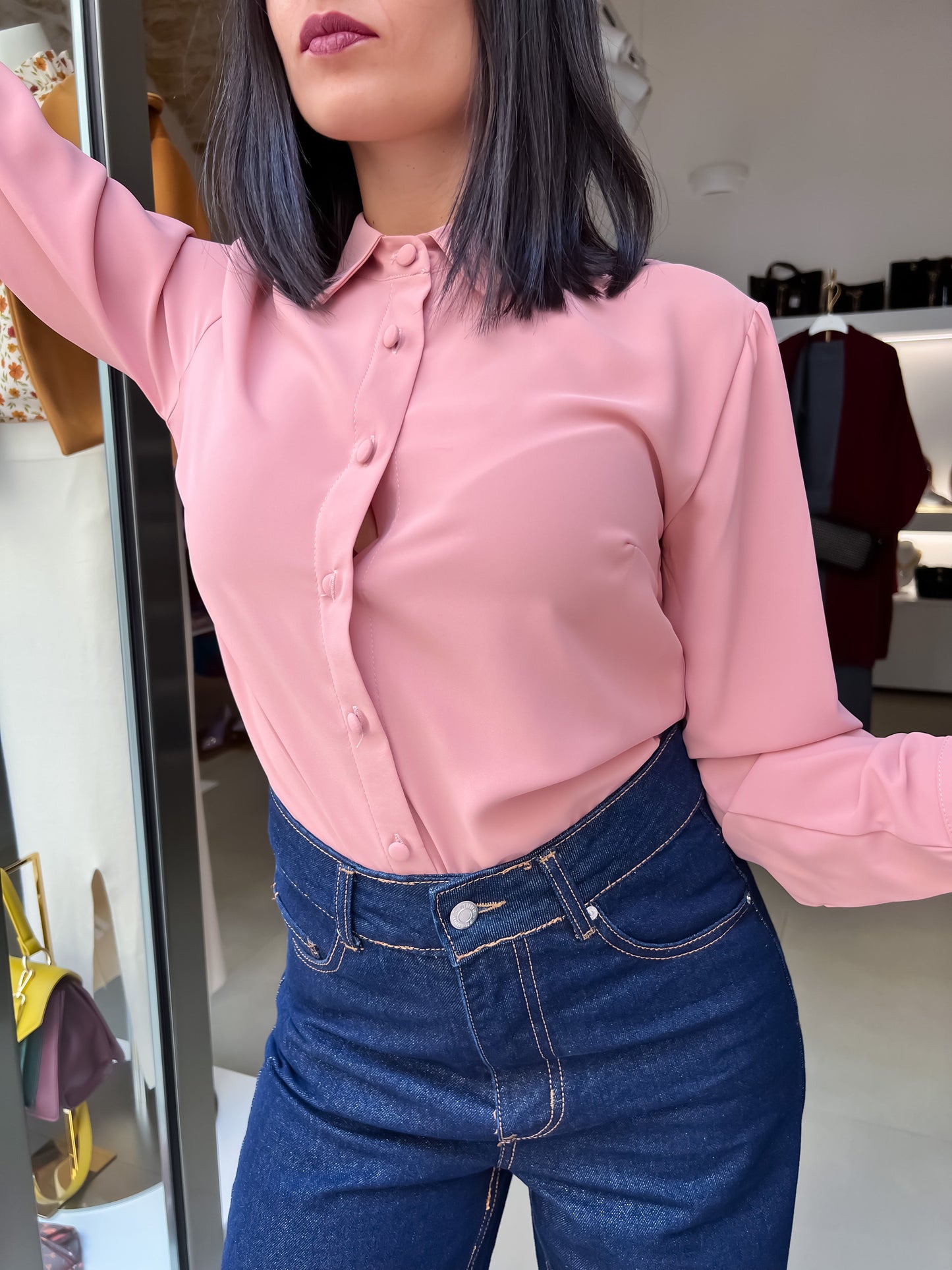 Camicia rosa