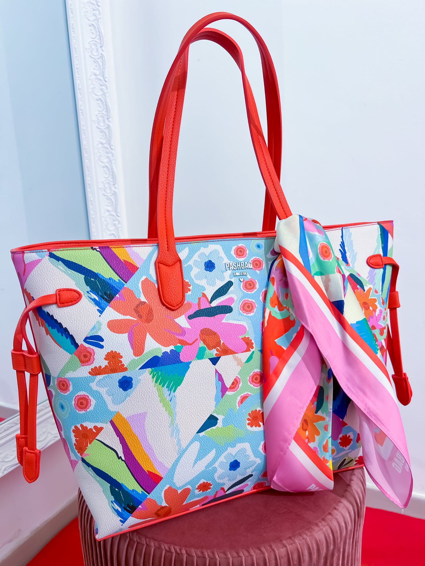 Shopping + Foulard Pash Bag