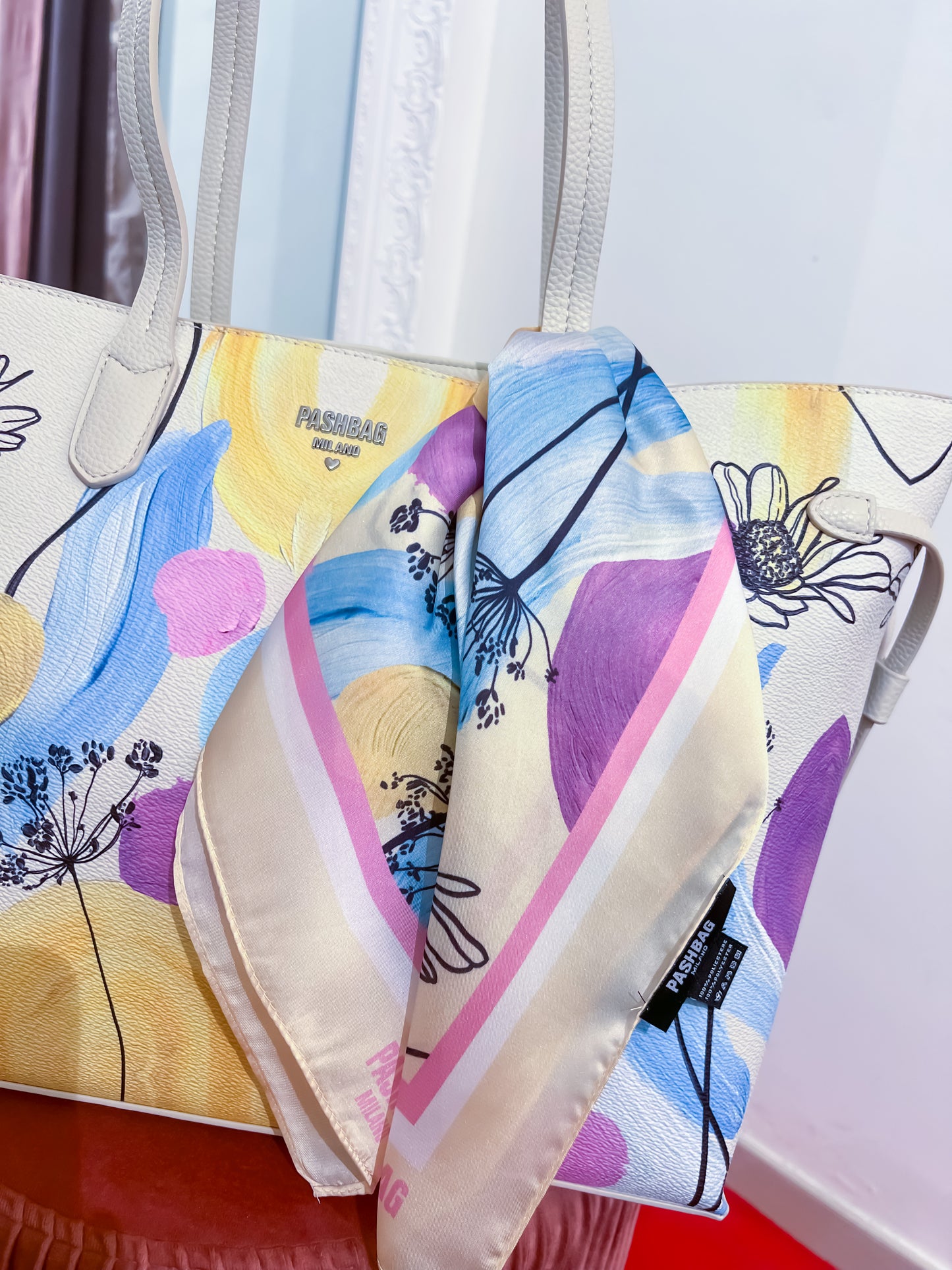 Shopping + Foulard Pash Bag